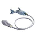 thumbnail image 2 of Mikilon Créatif Chat Drôle Chat Drôle Chat Bâton Simulation Battre Poisson Animal Jouet, 2 of 2