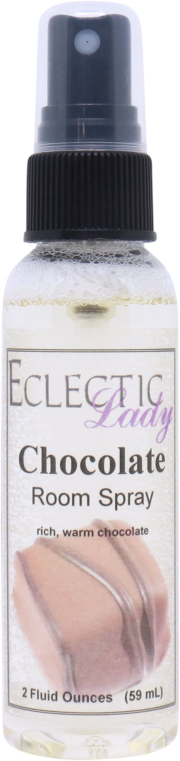 Chocolate Room Spray by Eclectic Lady, 2 Ounces, Fragrant Aromatic Room
