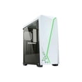 thumbnail image 4 of DIYPC S2-W-RGB White USB3.0 Steel/ Tempered Glass ATX Mid Tower Gaming Computer Case w/Tempered Glass Panel and Addressable RGB LED Strip, 4 of 5