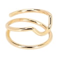thumbnail image 2 of M Buder Anillo de Uña para Dedo Índice de Mujer Joyería de Cobre Vintage Capa Protectora de Metal Arte de Uñas Decoración Elegante Ajustable Regalo Dorado 1 Pieza, 2 of 9