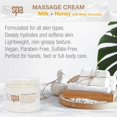 thumbnail image 4 of Bio Creative Lab Spa Crème de Massage, Lait Miel et Chocolat Blanc, 16 Onces, 4 of 4