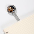 thumbnail image 3 of Leo Book Accessories: Vintage Silver Lace-Edged Bookmark - Gift for Readers and Book Lovers, 3 of 5