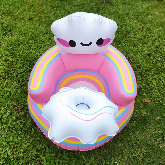 Asiento de aprendizaje para bebé, silla de comedor, sofá inflable para bebé, asiento de comedor, taburete de baño inflable plegable para bebé
