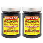 Luxardo Gourmet Maraschino Cherries, 400g Jar (2 PACK)