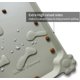 thumbnail image 2 of Silicone Pet Food Mats Tray - Non Slip Pet Dog Cat Bowl Mats Placemat - Dog Cat Food Mats - Waterproof Dog Pet Cat Feeding Mat -Pet Water Mats for Carpet - Cool Mint, 2 of 5