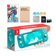 thumbnail image 1 of Nintendo Switch Lite Turquoise with Pokemon Sword, Mytrix 128GB MicroSD Card and Accessories NS Game Disc Bundle Best Holiday Gift, 1 of 6