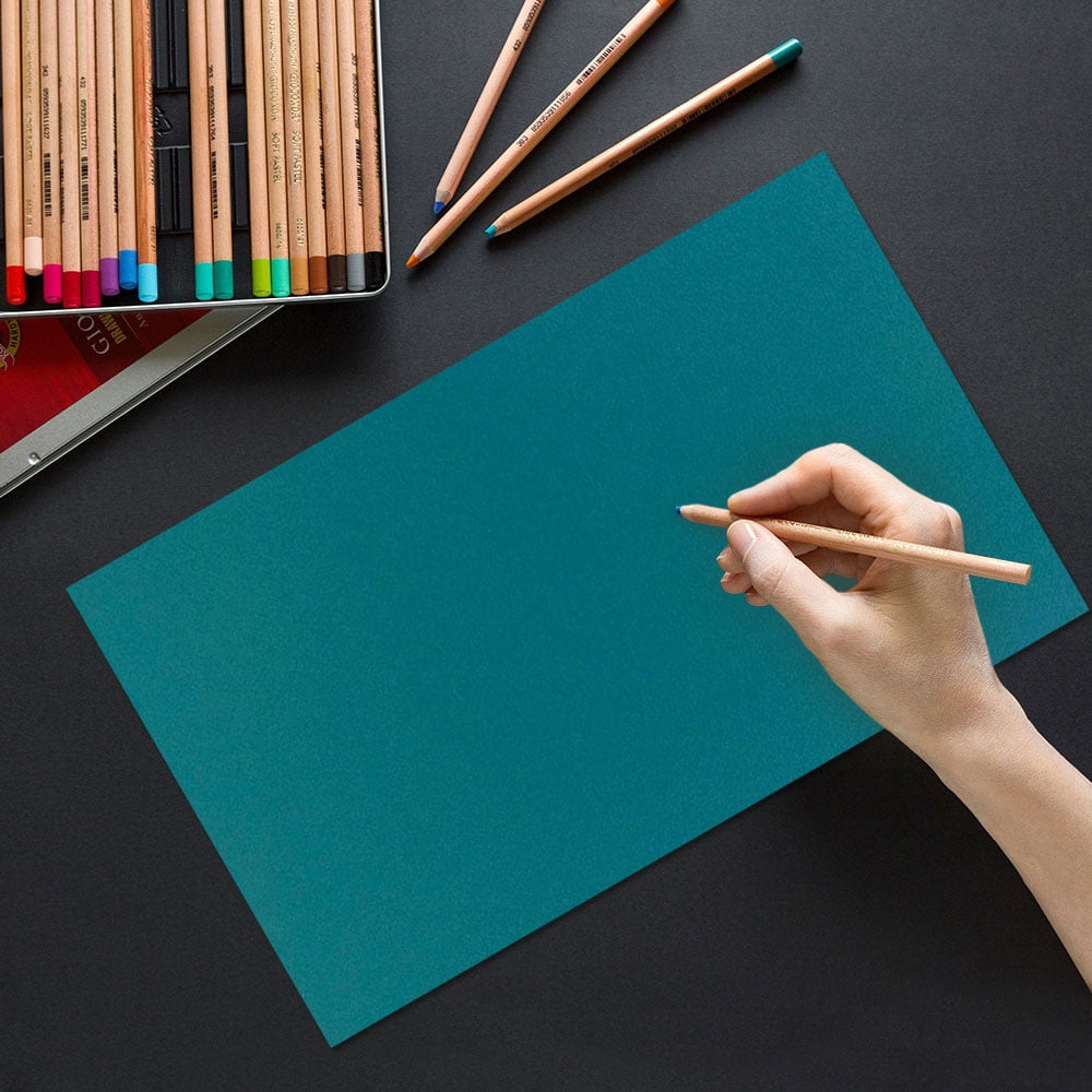 JAM Paper Legal Cardstock, 8 1/2 x 14, 80lb Teal Blue, 250 per Pack