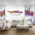 thumbnail image 3 of Design Art Oklahoma Skyline Canvas Print, 3 of 3