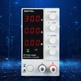 thumbnail image 2 of 0-30V 0-6A Lab DC Bench Power Supply Variable Linear Adjustable Power Supply for Factories,Laboratories, 2 of 16