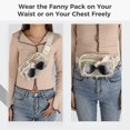 thumbnail image 3 of Sac Banane Transparent, Sac de Taille pour Femmes Hommes avec Sangle de Taille Réglable, Sac de Taille Croisé Transparent pour Concerts Randonnée Course, 3 of 7