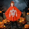 thumbnail image 5 of Zylarhe Kids Halloween Jumpsuits Dance Stage Performance Party Outfit Playful Home Wear for Toddlers Orange 3-4 Years, 5 of 8