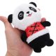 thumbnail image 3 of Plush Panda Toy Keychain Small Stuffed Animal Keychain for Decor, 3 of 4