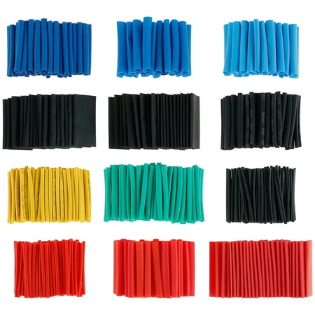 

560pcs Heat Shrink Tubing Kit 2:1 Electrical Insulation Wire Heat Shrink Tube Kit Colorful Heat Shrink Tubing Assortment Electronic Cable Sleeve Set for DIY Daily Repair