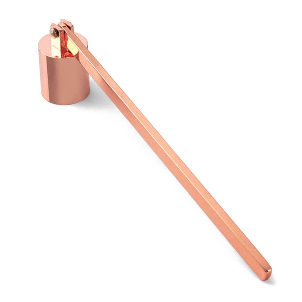 Candle Snuffer Extinguisher with Long Handle, Polished Stainless Steel