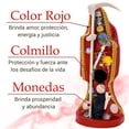 thumbnail image 3 of Santa Muerte Roja 30 Cm Amor Y Proteccion Vestida + Libro, 3 of 10