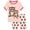 Khaki Two Owl, variant on WIBACKER 100% Viscose Girls Pajama Set 2 Piece Kids Summer Sleepwear Little Girls Short Sleeve Top and Shorts Pjs for 3-10 Years,Unicorn