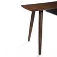 thumbnail image 6 of GDF Studio Mayworth Mid Century Modern Wooden Desk, Natural Walnut, 6 of 7