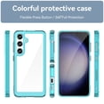 thumbnail image 2 of Feishell Clear Case for Samsung Galaxy S24 Plus,Shockproof Hybrid Soft TPU Bumper Anti-Scratch Hard Acrylic Back Transparent Slim Phone Case Cover for Samsung Galaxy S24 Plus,Skyblue, 2 of 8