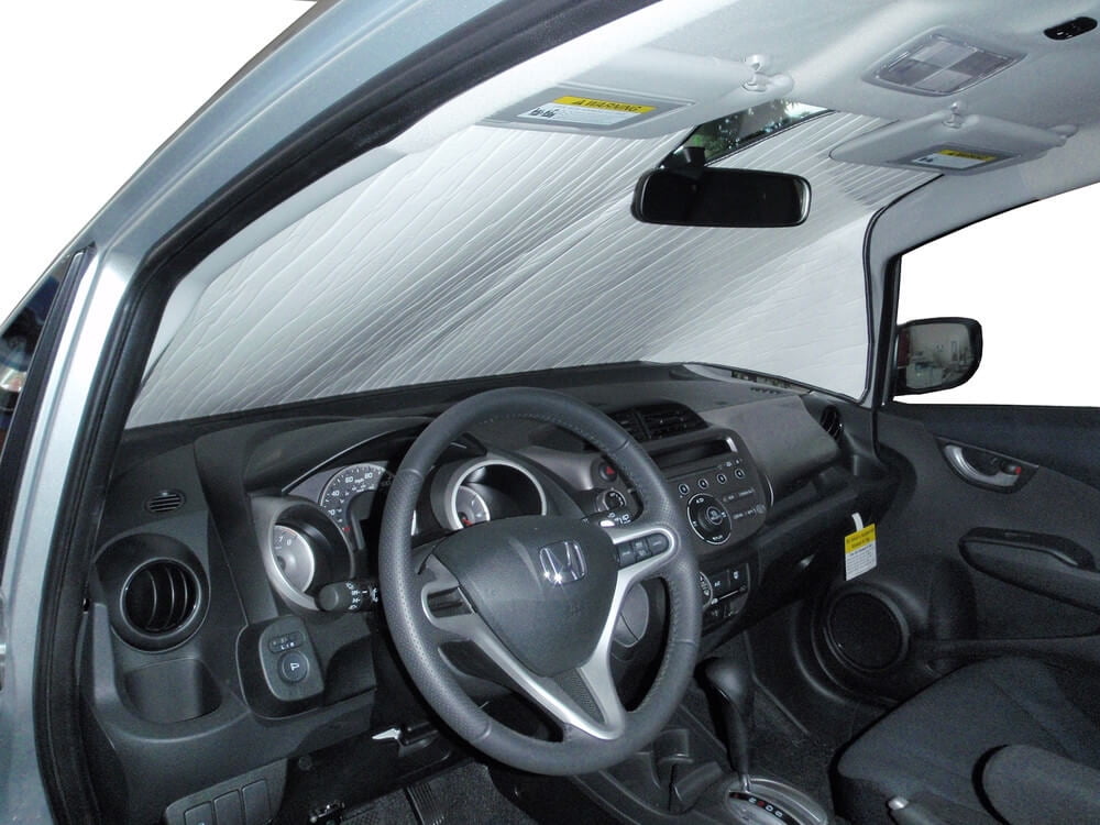 HeatShield, The Original Windshield Sun Shade, CustomFit for Honda Fit