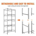 thumbnail image 4 of VEVOR 5 Tiers Water Jug Holder, 5 Gallon Water Bottle Holder, Double Row Water Bottle Rack for 10 Bottles, Heavy Duty Water Jug Rack for Kitchen, Office, Living Room, Silver Gray, 4 of 9