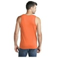 thumbnail image 2 of Port & Company Men's Casual Core Cotton Tank Top Neon Orange PC54TT Large, 2 of 3