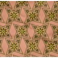 thumbnail image 4 of oneOone Organic Cotton Poplin Twill Fabric Floral Block Print Sewing Fabric BTY 42 Inch Wide, 4 of 4