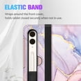thumbnail image 6 of Fintie Case for Samsung Galaxy Tab S10 Plus 2024/S9 Plus 2023/S8 Plus 2022/S7 FE 2021/S7 Plus 2020 12.4 Inch, Multi-Angle Viewing Protective Cover with Pocket, Auto Sleep/Wake, Lilac Marble, 6 of 10
