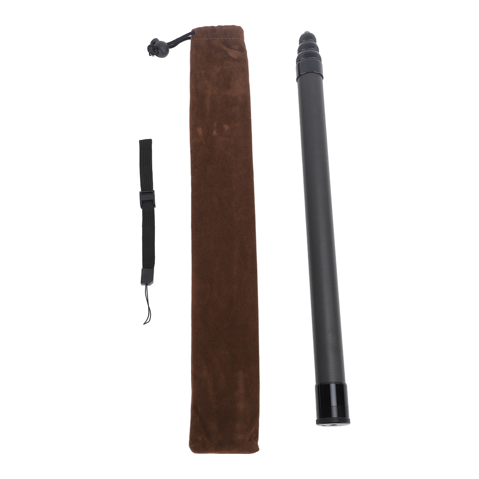 Selfie Stick Extendable Extra Long 2m Carbon Fibre Handheld Adjustable 4 Sections Invisible Selfie Stick for Insta360 Sport Camera Cell Phone