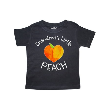

Inktastic Grandma s Little Peach Cute Peach Heart Gift Toddler Boy or Toddler Girl T-Shirt