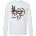 thumbnail image 3 of Inktastic Laissez Les Bon Temps Rouler Mardi Gras Mask Long Sleeve T-Shirt, 3 of 5