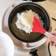 thumbnail image 4 of BRIGHTFUFU 1 PC Cuchara de arroz de gel de sílice estándar con mango de acero inoxidable (rojo), 4 of 8