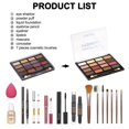 thumbnail image 2 of Kit de maquillaje KAVCENT con paleta de sombras de ojos de 16 colores y base líquida, 2 of 7