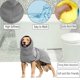 thumbnail image 3 of Pet Clothes Dog Towelling Drying Super Absorbent Robe Soft quick drying Polyester Sleepwear Coat Warm Apparel ShopWise Round, 3 of 12