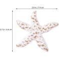 thumbnail image 2 of VOSAREA 2pcs Sea Drawer Knobs Coastal Drawer Pulls Ocean Drawer Pulls Nautical Theme Sea Door Handles Cast Iron Knobs for Cabinets Dresser (Sea Star), 2 of 18