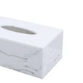 thumbnail image 3 of AMLESO Creative Marbling Tissue Holder Cover Container Decoration Stand Stylish Napkin White, 3 of 8