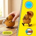 thumbnail image 3 of AsdY Wind-Up Surprise Eggs, Boom Eggs, Easter’s Latest, Wind-Up Animal Hatching Surprise, Eggshells Pop Open, Rotate to Hatch Walking Animal, Fun Easter Party Favors (#Black), 3 of 7