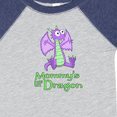 thumbnail image 4 of Inktastic Mommy's Lil' Dragon Boys or Girls Baby Bodysuit, 4 of 5