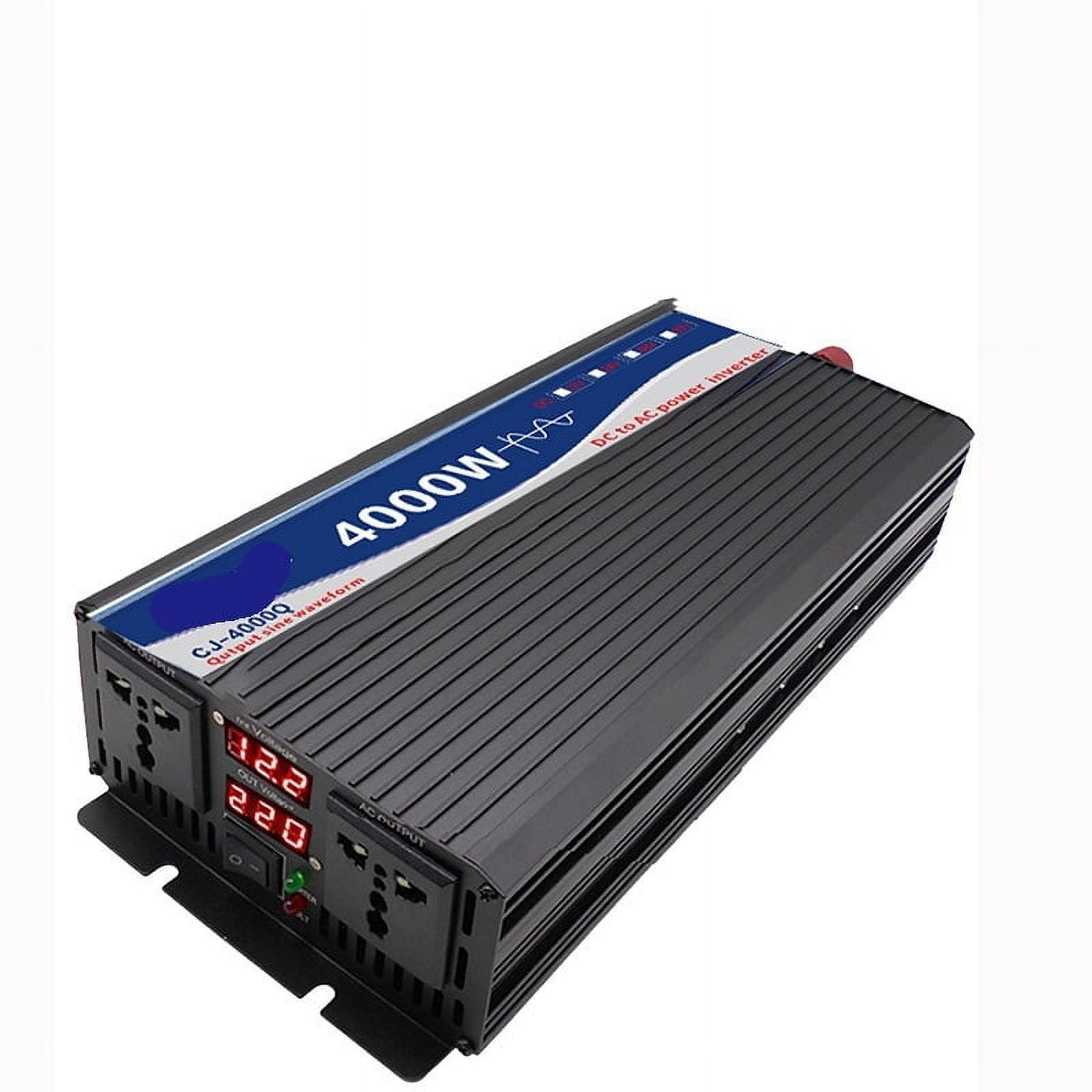 3000/4000/5000W Inverter DC 12V 24V 48V To AC Convertor Transformer Solar Double Digital Display Power Inverter ,High-efficiency Conversion