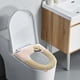 thumbnail image 4 of Tapa de asiento de inodoro con cremallera verde con asa, tapa de asiento de inodoro con bordado para el hogar, tapa de asiento de inodoro con bordado, tapa de asiento de inodoro con asa, 4 of 6