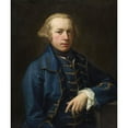 thumbnail image 3 of Pompeo Batoni 20x23 Black Modern Framed Museum Art Print Titled - Portrait of a Gentleman (C. 1762), 3 of 5