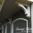 thumbnail image 6 of Ekena Millwork 5 1/2"W x 48"D x 48"H Thorton Craftsman Smooth Bracket, Douglas Fir, 6 of 13