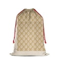 thumbnail image 2 of Christmas Bags Drawstring,Golden Christmas Pattern Large Xmas Christmas Gift Bags,Reusable for Xmas and New Year Party Favors and Supplies,27.6" X 19.7", 2 of 5
