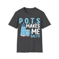 thumbnail image 2 of P.O.T.S. makes me salty postural Orthostatic Tachycardia Art Unisex T-Shirt, 2 of 7