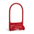 thumbnail image 1 of Umbra Sling Caddy. Porte-Éponge Sling. En Plastique Souple. Coloris Rouge.  Dimension 26X11X0.8Cm., 1 of 7