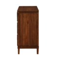 thumbnail image 4 of Comfort Pointe Commode en Bois Finition Brune à 3 Tiroirs, 4 of 10