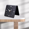 thumbnail image 3 of Modern Metal Desk Clock Silent Movement Table Clock Ornament Bedroom Living Room Home Decor, 3 of 7