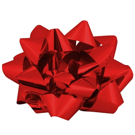 Jam Gift Bows, Red, 100/Pack, Giant, 13 In Diameter