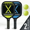 thumbnail image 5 of Franklin Sports Pickleball Starter Set - (2) Aluminum Paddles + (2) Ball Set, 5 of 8
