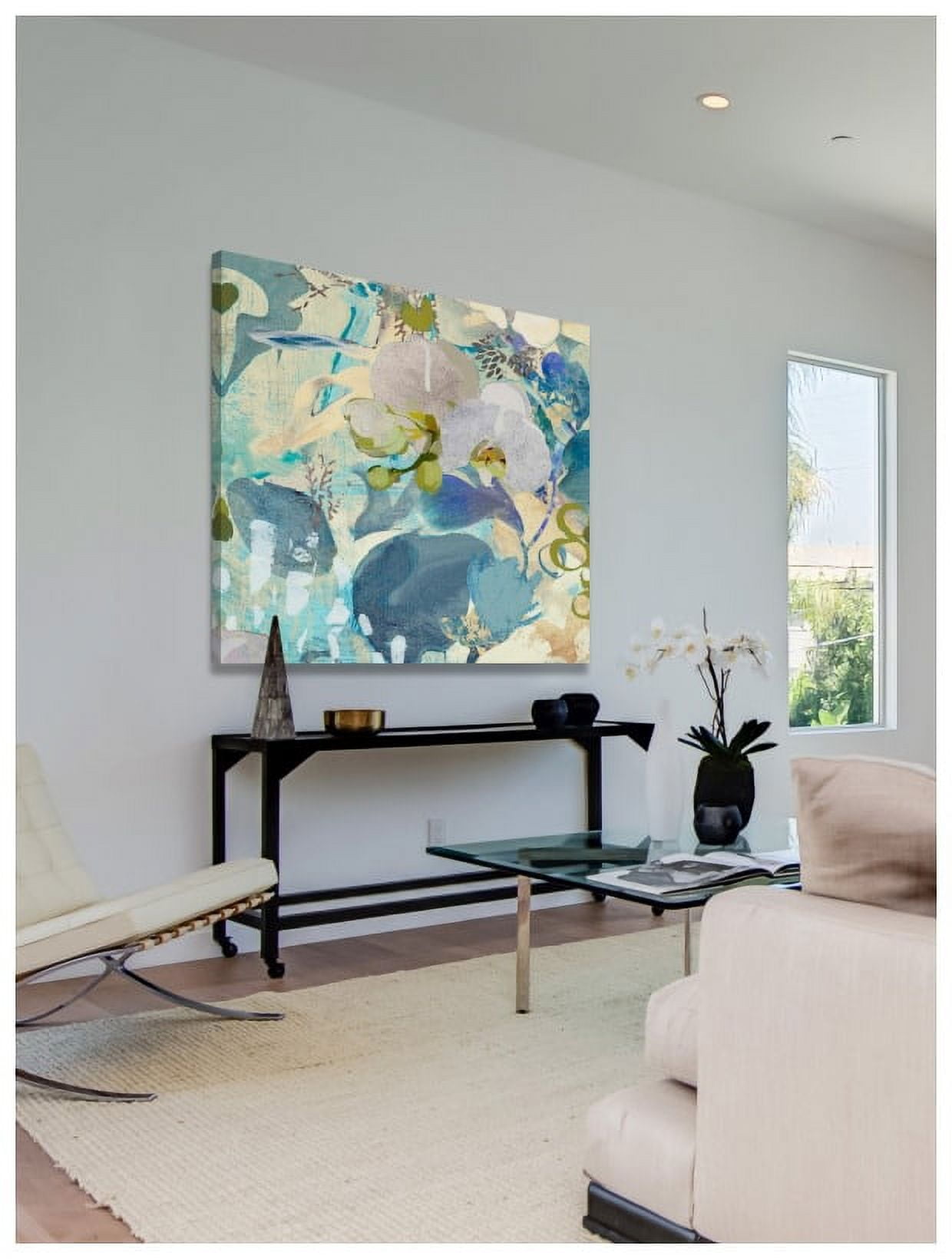 "Caressing the Shore" Painting Print on Wrapped Canvas