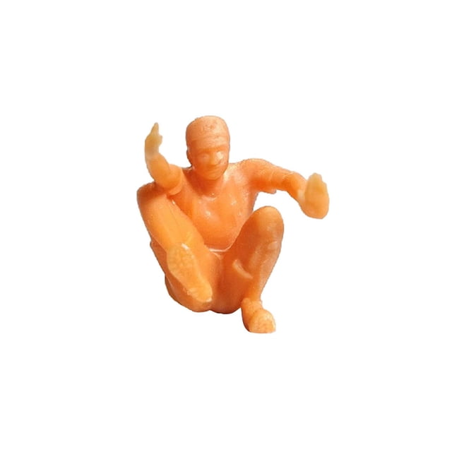 Figurines d'Escalade sur Rocher Dioramas Projets DIY Résine Ornements Style E